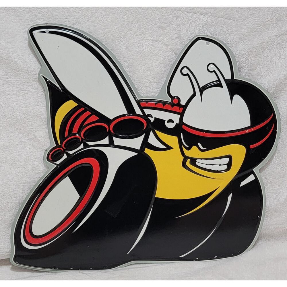 Dodge Scat Pack Mopar Charger Challenger 13" x 13" Vintage Look Car Metal Sign